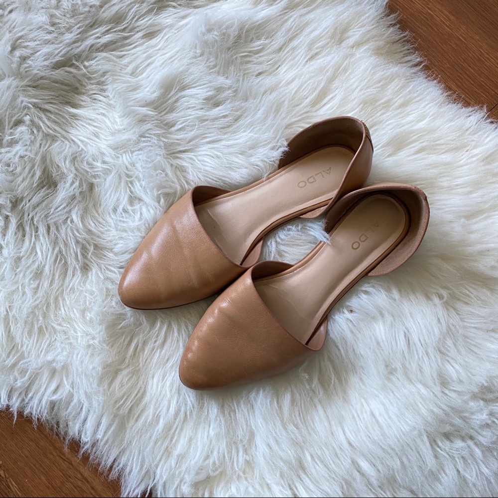 Aldo nude flats
